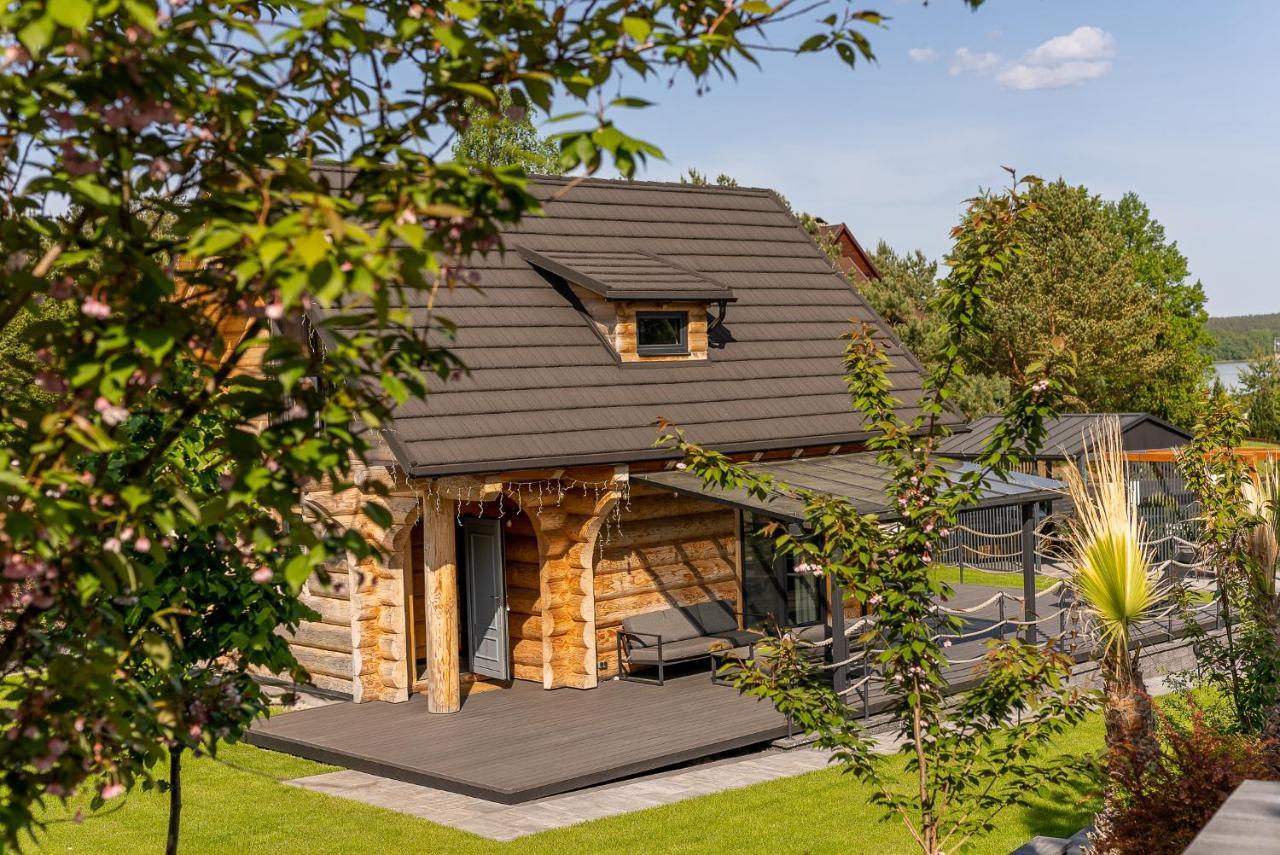 Palmowe Wzgorze Skoszewo - Domek Dolny Bagian luar foto