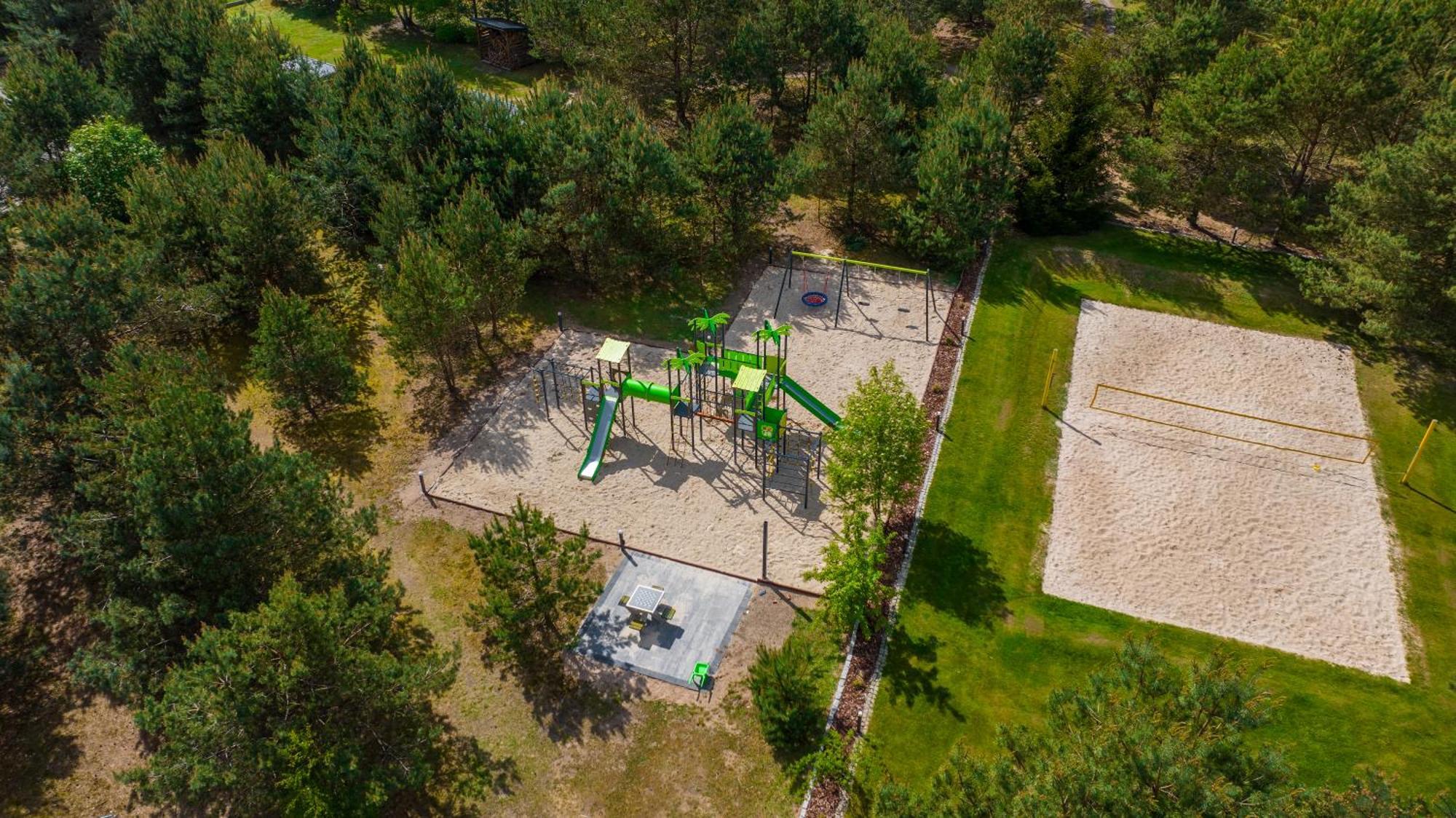Palmowe Wzgorze Skoszewo - Domek Dolny Bagian luar foto